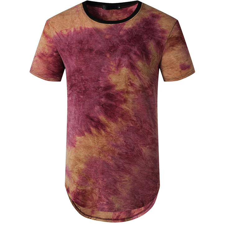 Black & Grey Tie Dye T-Shirt